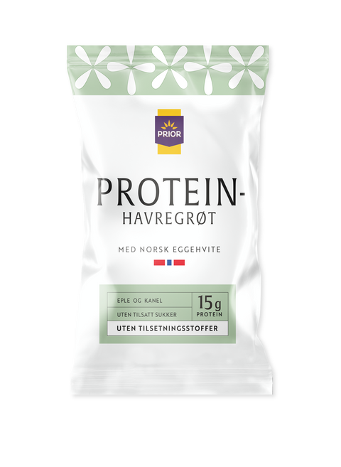 PROTEINRIK HAVREGRØT – EPLE & KANEL (5pk)