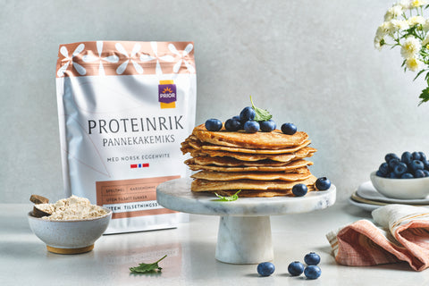 PROTEINRIK PANNEKAKEMIKS