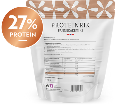 PROTEINRIK PANNEKAKEMIKS