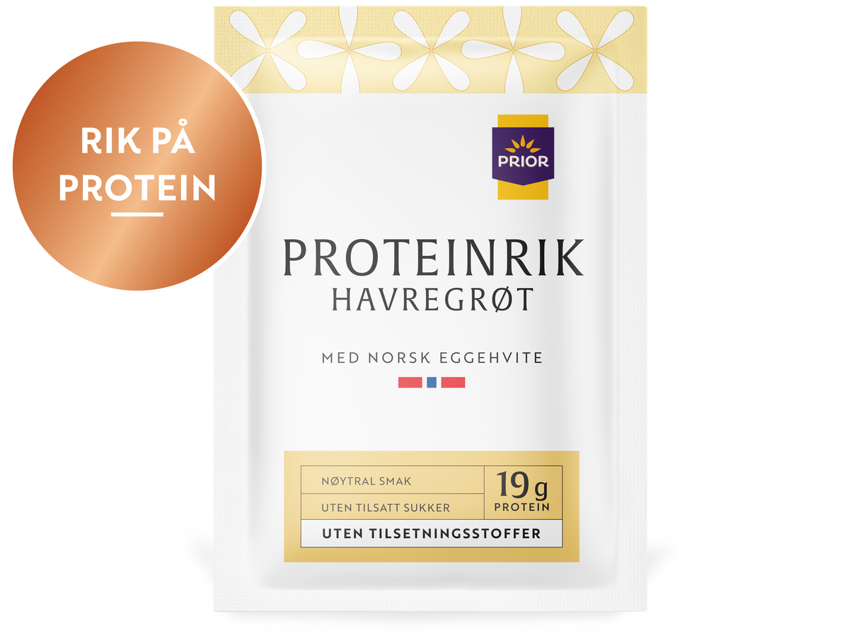 PROTEINRIK HAVREGRØT (3pk) – PRIOR Pluss